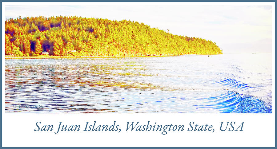 San Juan Islands, Washington State Photograph by A Macarthur Gurmankin