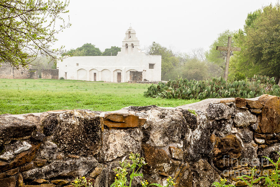 San Juan  Mission Photograph by Iris Greenwell