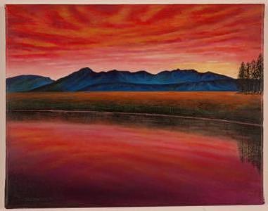 San Juan Mountains Colorado Painting by Joseph Greenawalt San Juan Mountains Colorado Painting by Joseph Greenawalt