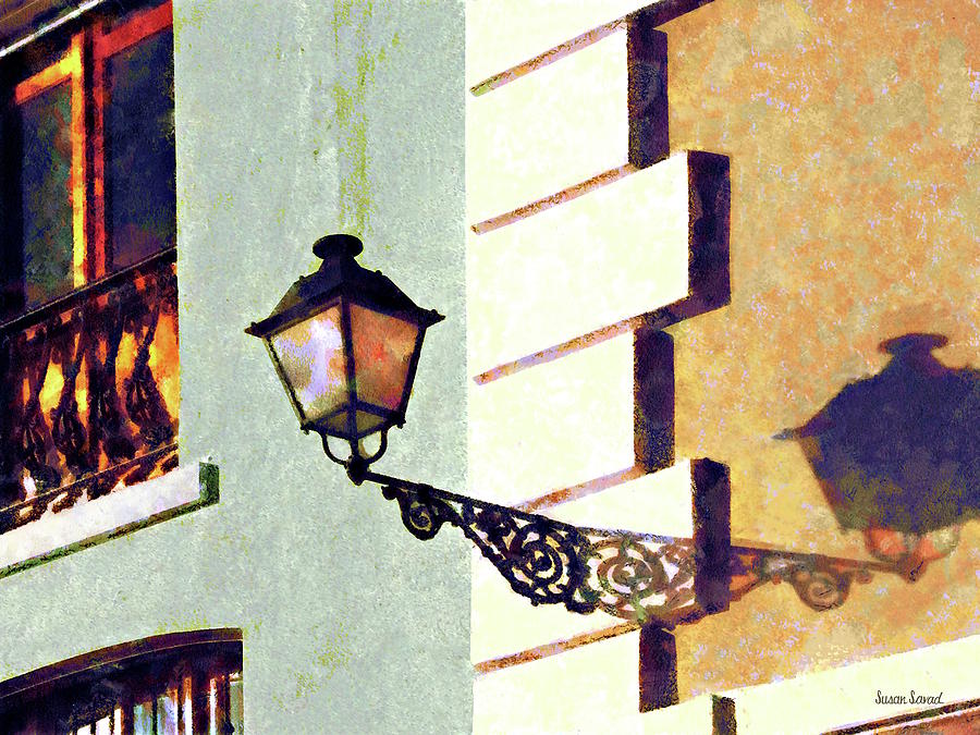 San Juan Street Lamp Photograph by Susan Savad