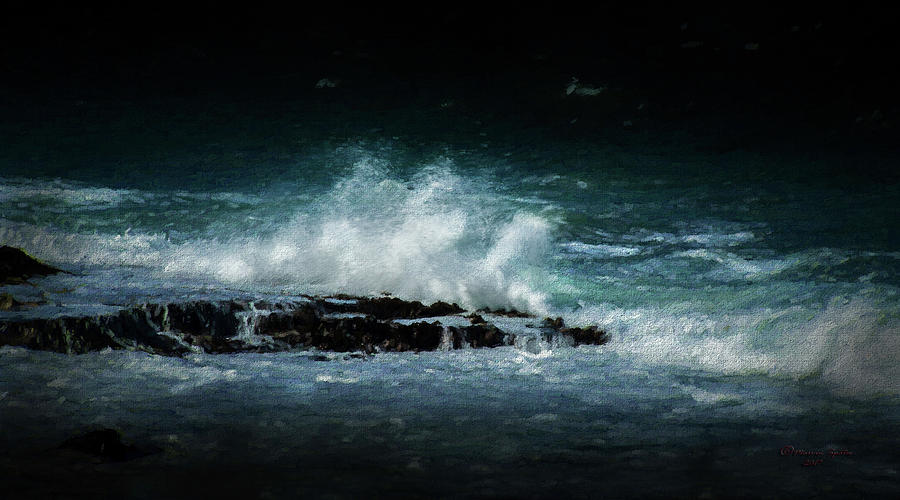 San Juan Waves Photograph by Marvin Spates