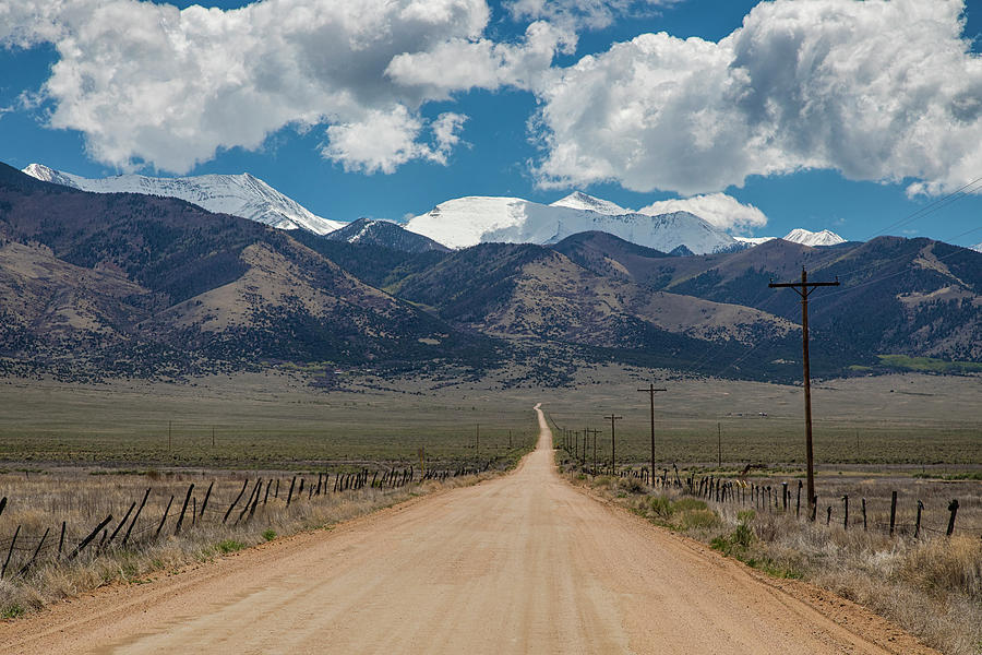 Nature Photograph - San Luis Valley Back Road Cruising by James BO Insogna