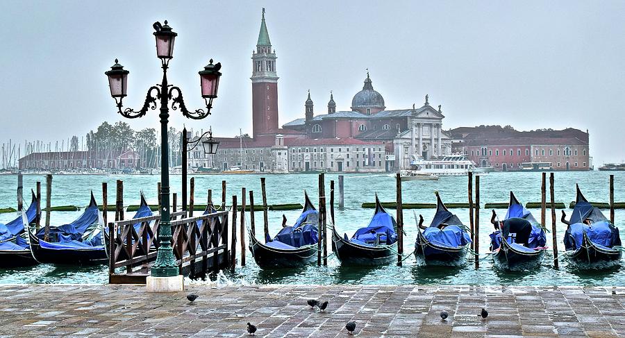 San Marco Gondolas  Photograph by Frozen in Time Fine Art Photography