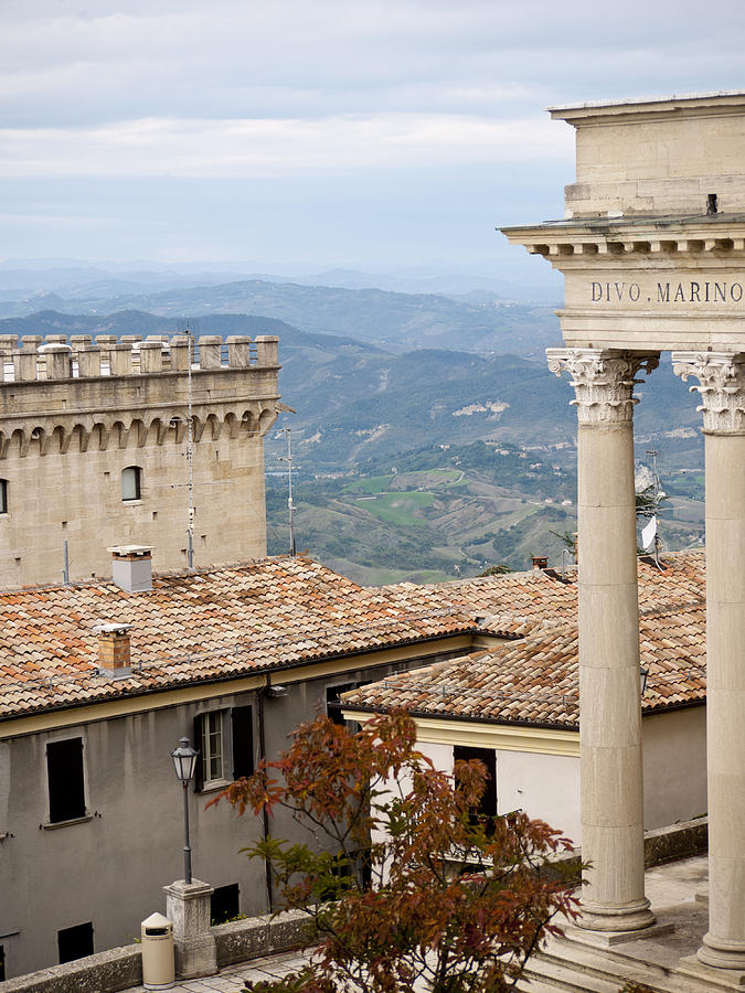 Architecture Photograph - San Marino Architecture by Rae Tucker