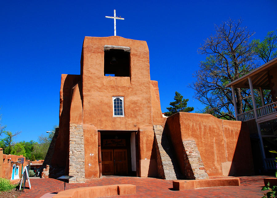 San Miguel Chapel in Santa Fe Photograph by Susanne Van Hulst