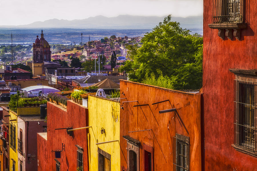 San Miguel de Allende Color Photograph by Lindley Johnson - Pixels