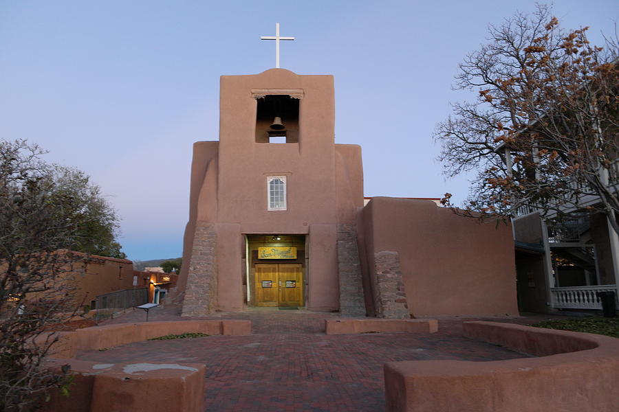 San Miguel Mission Santa Fe New Mexico Photograph by Jeff Swan