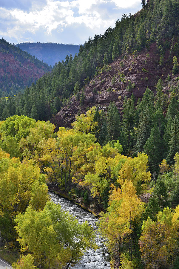 San Miguel River near Sawpit Colorado Photograph by Ray Mathis