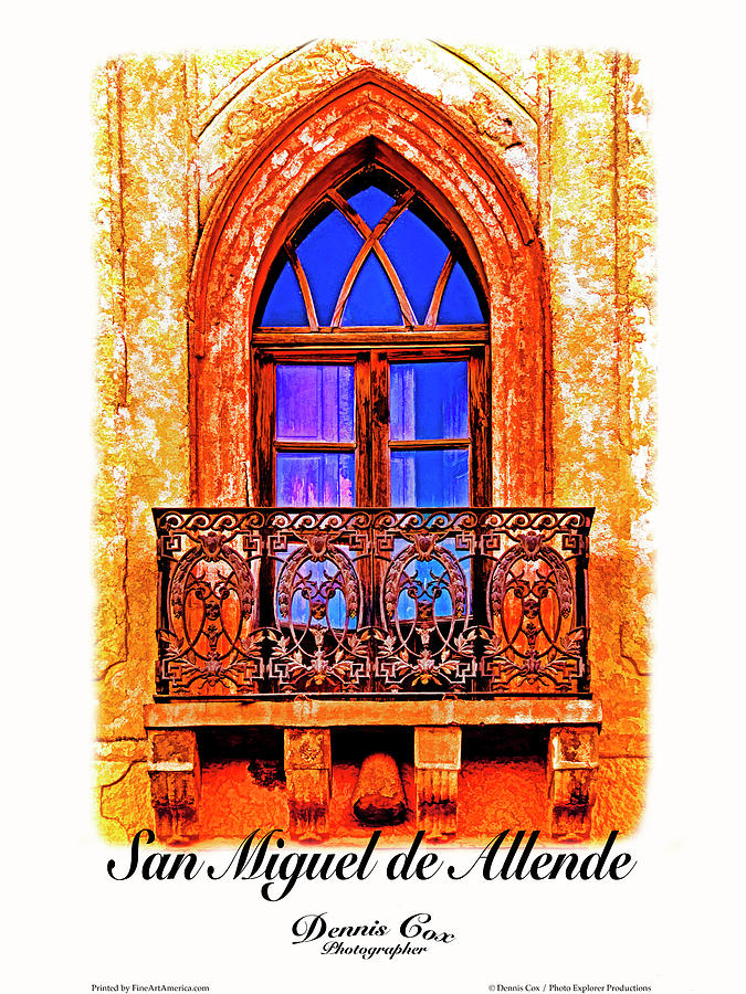 San Miguel Travel Poster Photograph by Dennis Cox Photo Explorer
