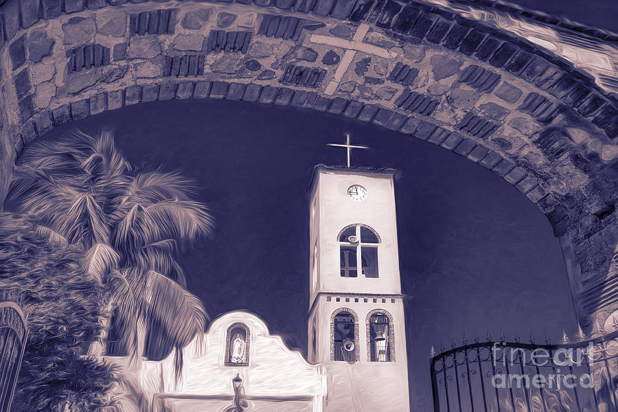 San Pedro Apostol Parish. El Tuito, Mexico #2 Photograph by George Robinson