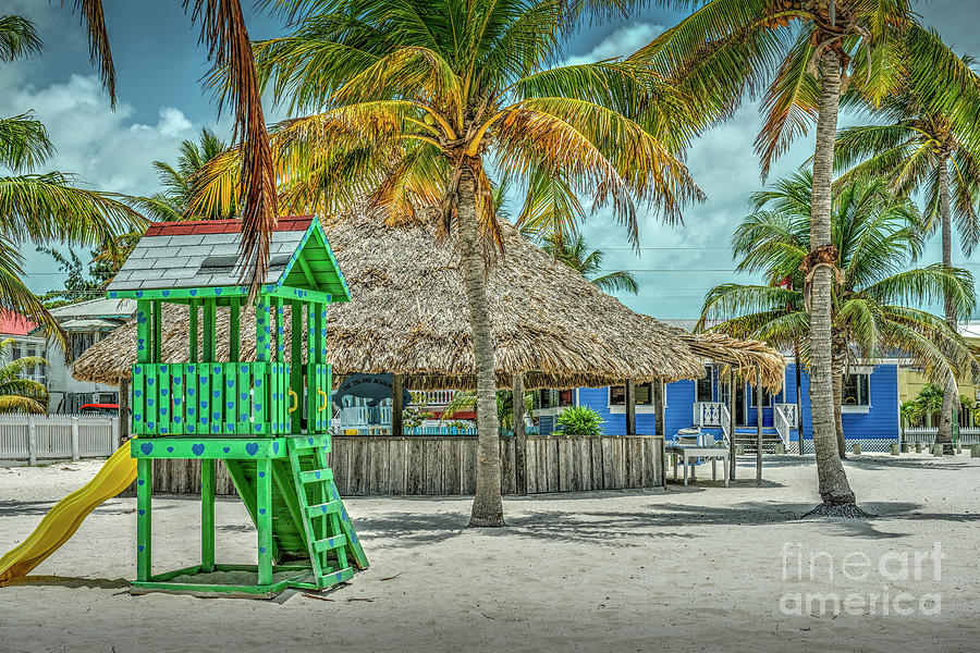 San Pedro Beach Playground Photograph by David Zanzinger - Fine Art America