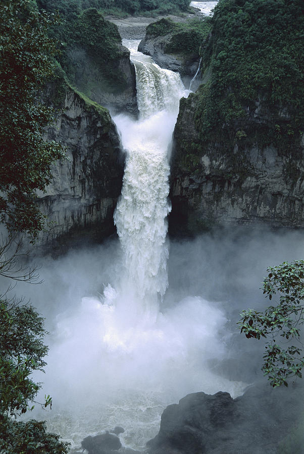 San Rafael Falls  Photograph by Tui De Roy