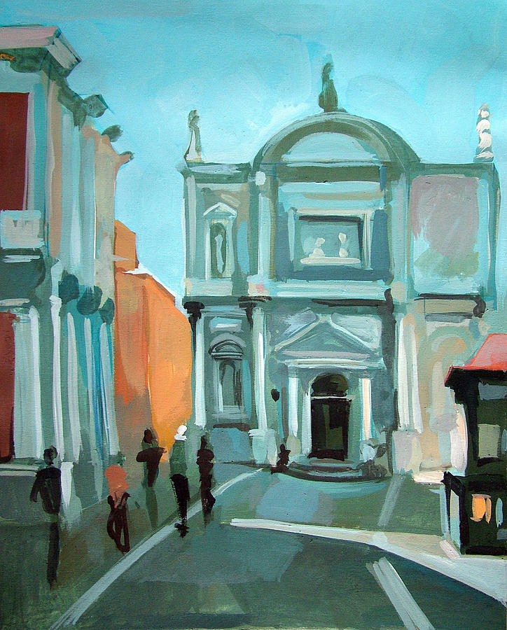 San Rocco Painting by Filip Mihail