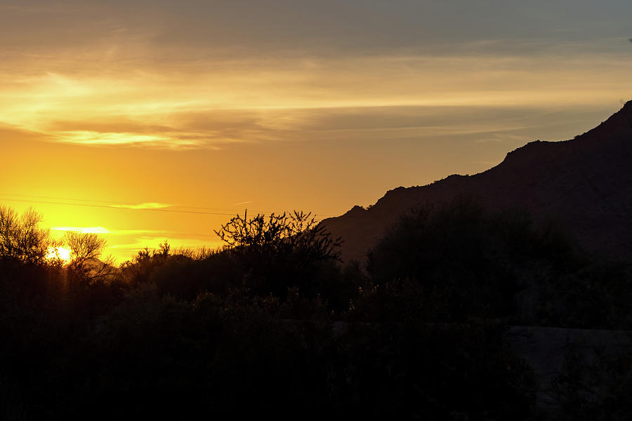 San Tan Sunrise Photograph by Douglas Killourie