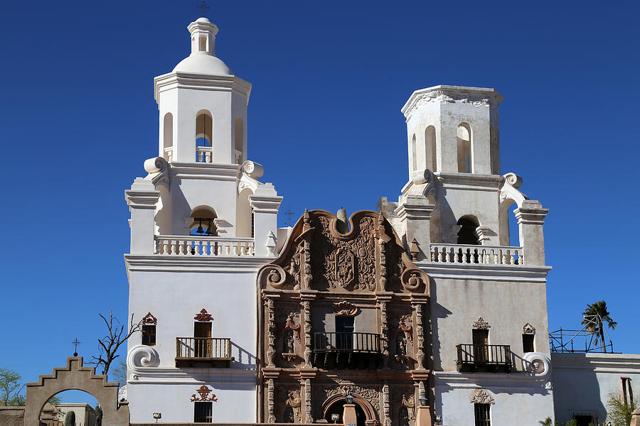 San Xavier del Bac 3 Photograph by Mary Bedy