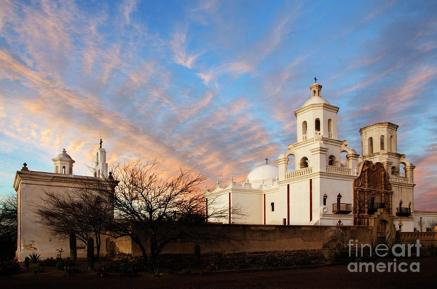 San Xavier del bac Mission 2 Photograph by Bob Christopher