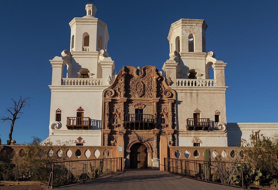 San Xavier del Bac Photograph by Peter Crook - Pixels