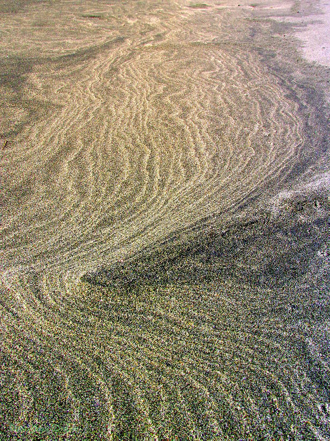 Sand Abstract One Photograph by Joyce Dickens