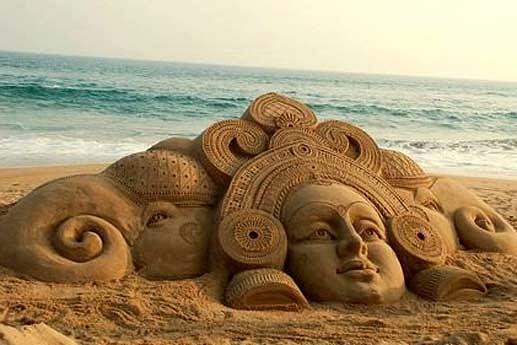 Sand Art in Odisha Photograph by Tours Orissa - Pixels
