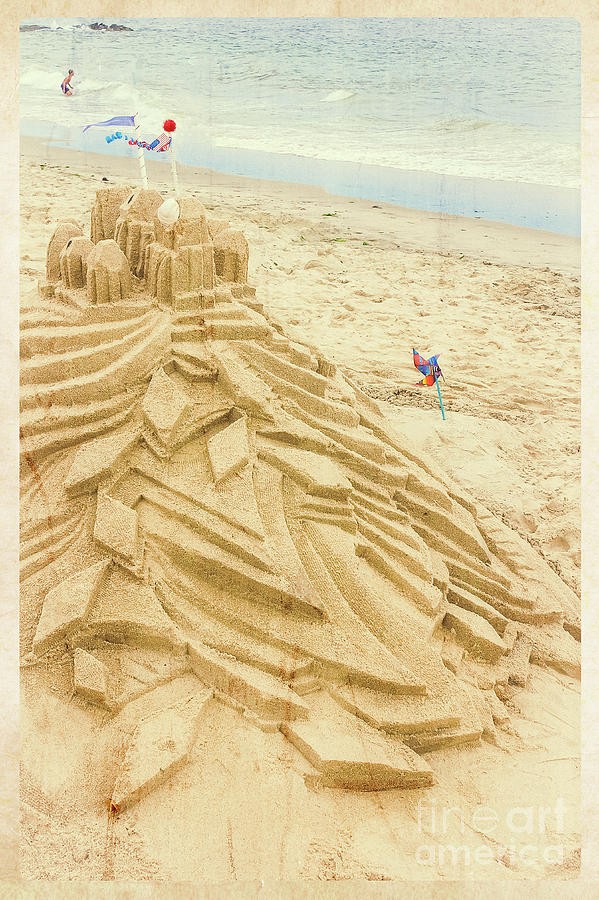 Sand Art - Sandcastle Photograph by Colleen Kammerer