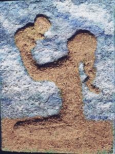 Sand Baby II Painting by Naomi Gerrard