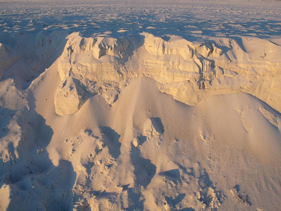 Sand Bank on the Sea Photograph by CG Abrams