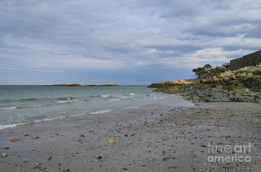 Sand Beach with Small Stones in Cohasset Massachusetts Photograph by DejaVu Designs