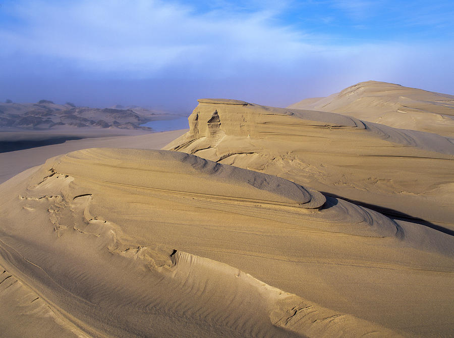 Sand Carvature Photograph by Robert Potts