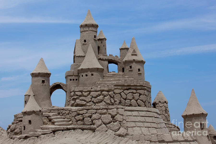 Sand Castle Photograph by Anthony Totah