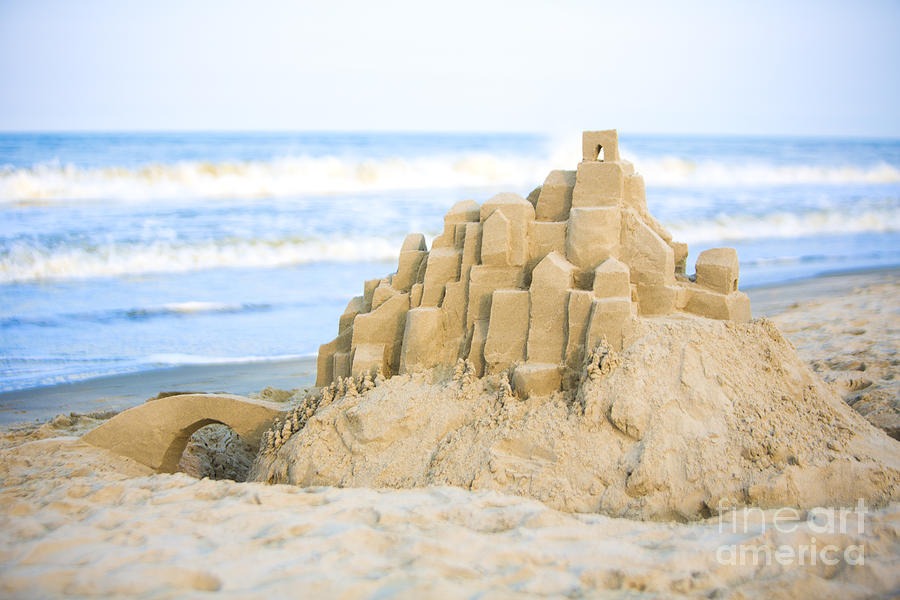 Sand Castle Photograph