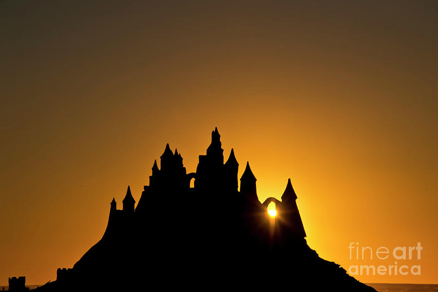 Sand Castle Sunrise Photograph by Diane LaPreta