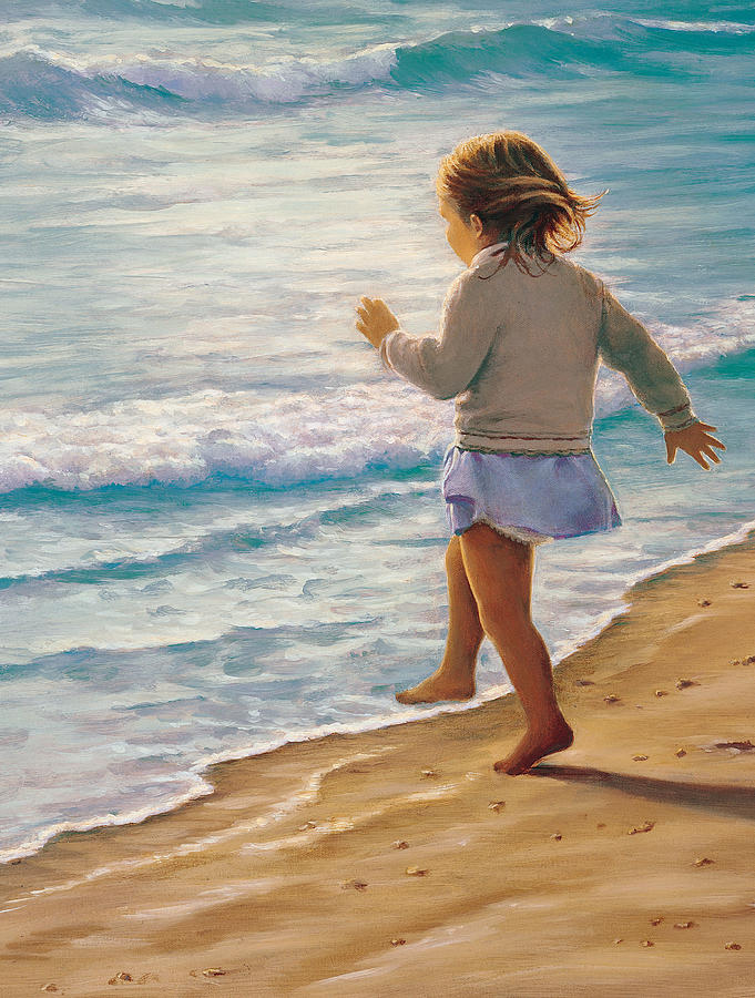 Sand Dancer Painting by Susan Rinehart