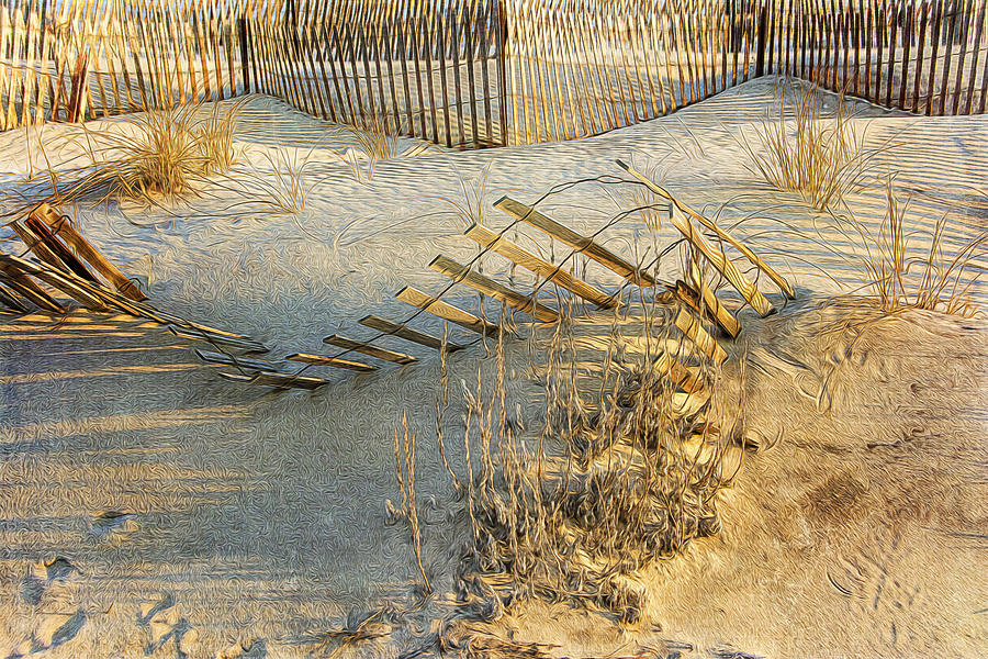 Sand Designs  Photograph by Cathy Kovarik