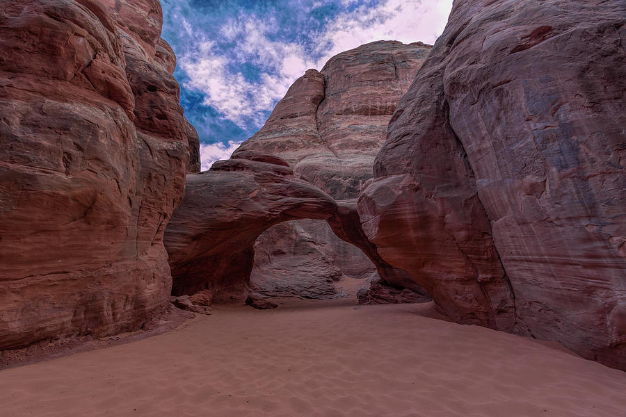 Sand Dune Arch Photograph by Jonathan Davison