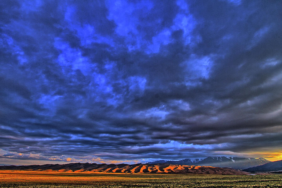 Sand Dune Skies Photograph by Scott Mahon