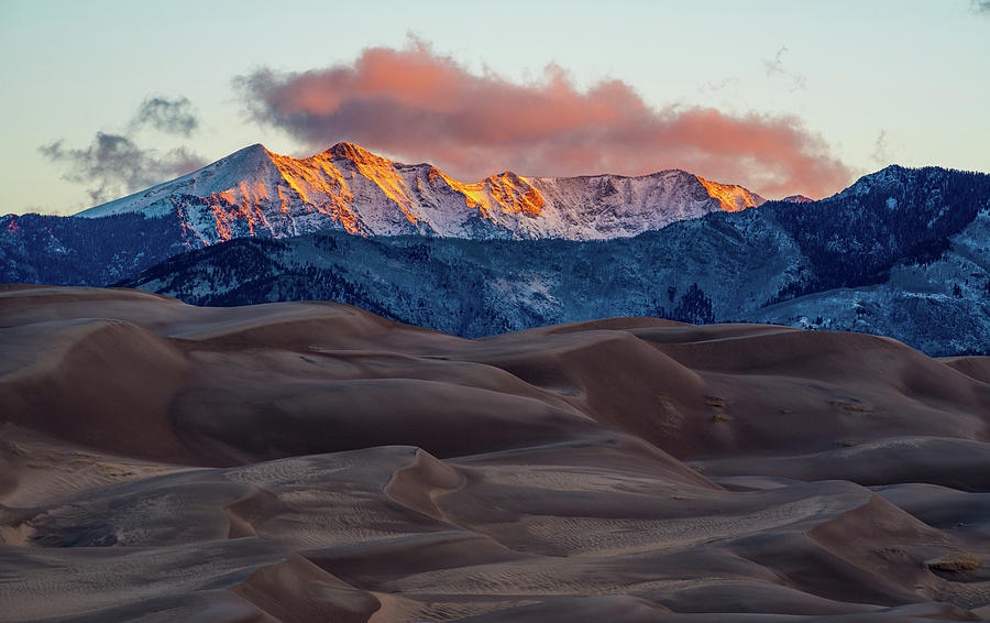 Sand Dune Sunrise Photograph by Gary Kochel