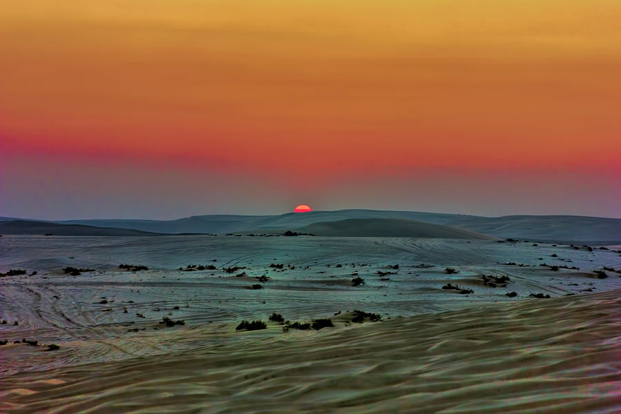 Sand Dune Sunset Photograph by Josh Bryant