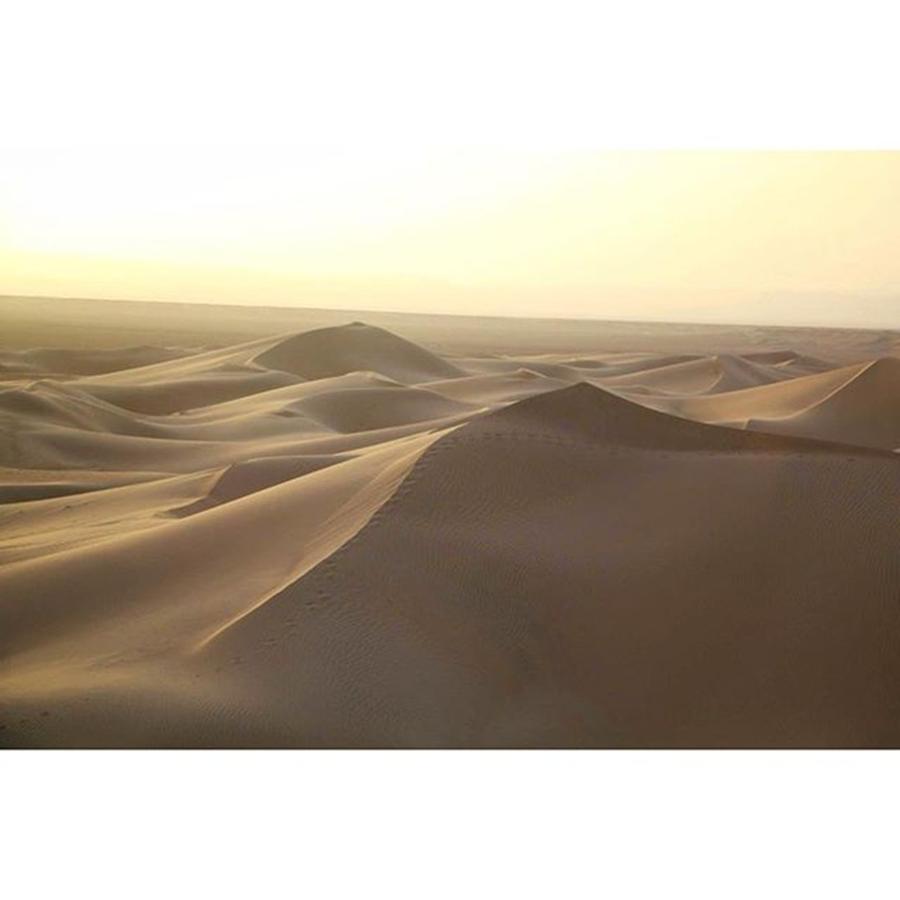 Wanderlust Photograph - Sand Dunes In The #sahara 
#travel by Monica Adjemian 