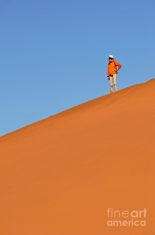 Sand Dunes, Namib Desert Photograph by Francesco Tomasinelli