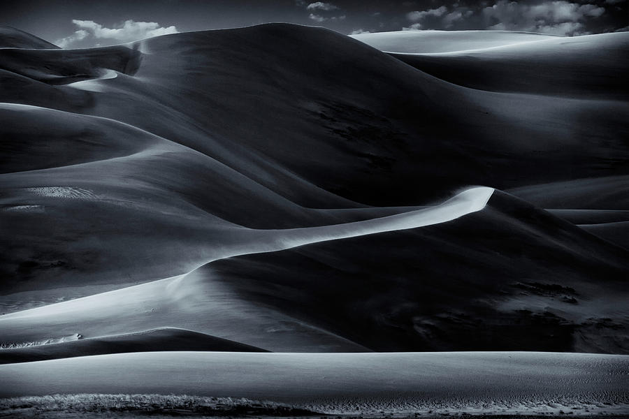 Sand Dunes National Park BnW IMG_8057 Photograph by Greg Kluempers