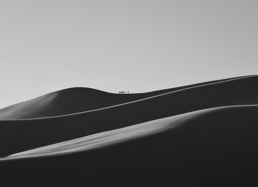 Sand Trekkers Photograph by Rand Ningali