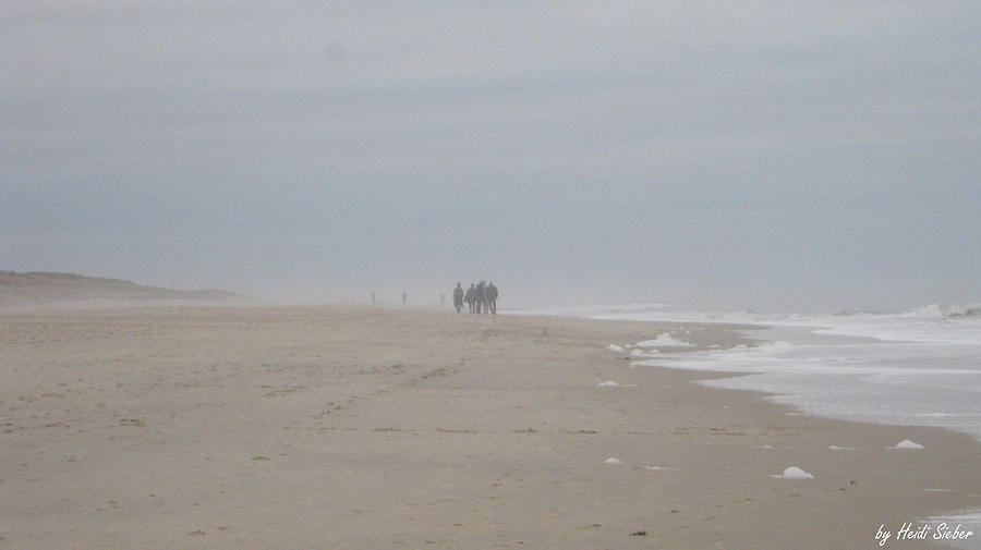 Sylt Photograph - Sand fog by Heidi Sieber