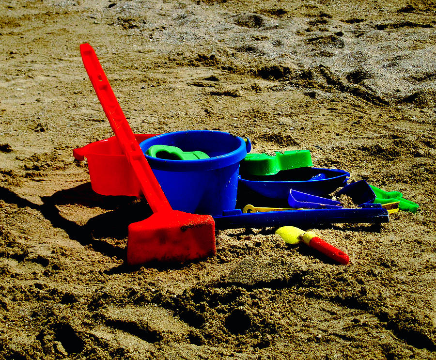 Sand Fun 1 by Kristalin Davis Photograph by Kristalin Davis