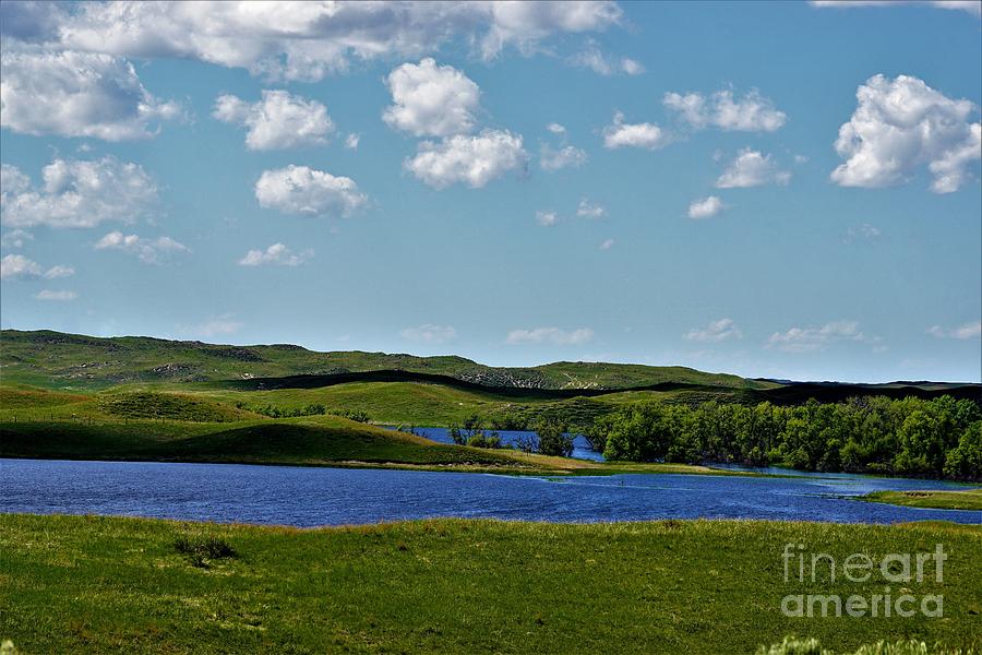 Sand Hills Lake Photograph by Merle Grenz