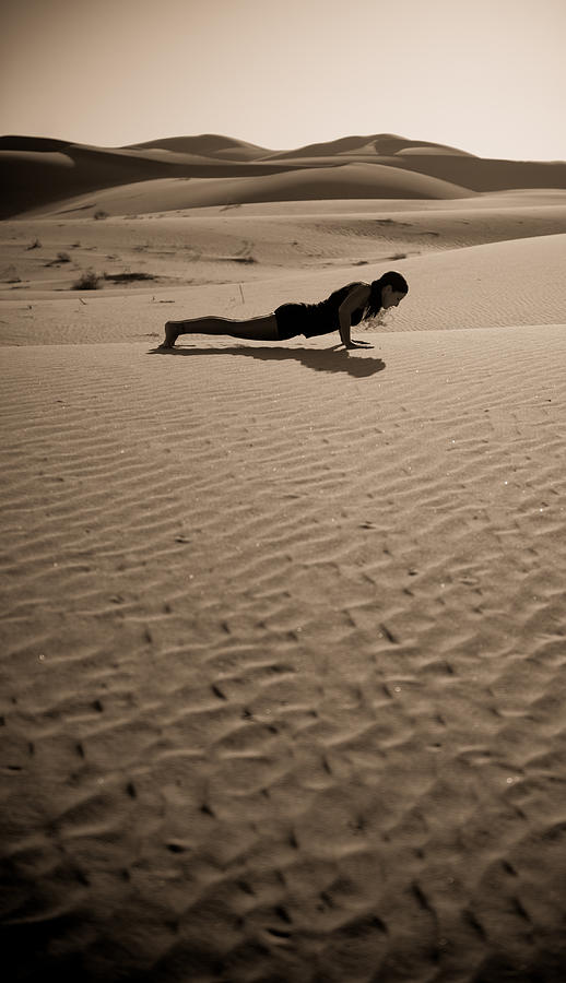 Sand plank Photograph by Scott Sawyer
