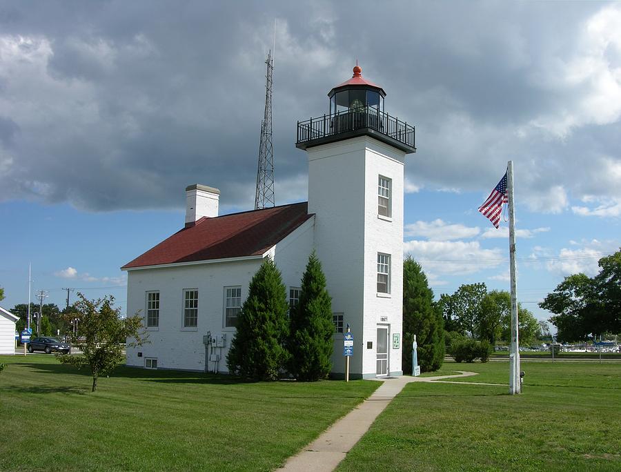 Sand Point Lighthouse Photograph by Keith Stokes