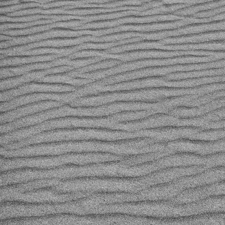 Black And White Photograph - Sand Ripples by Thomas Richter
