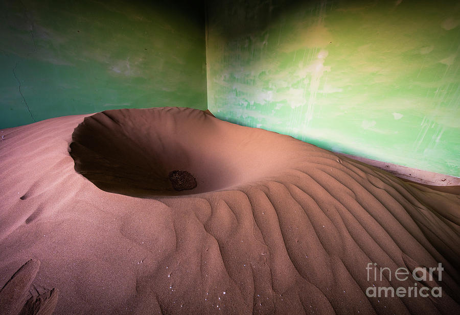 Architecture Photograph - Sand Room by Inge Johnsson
