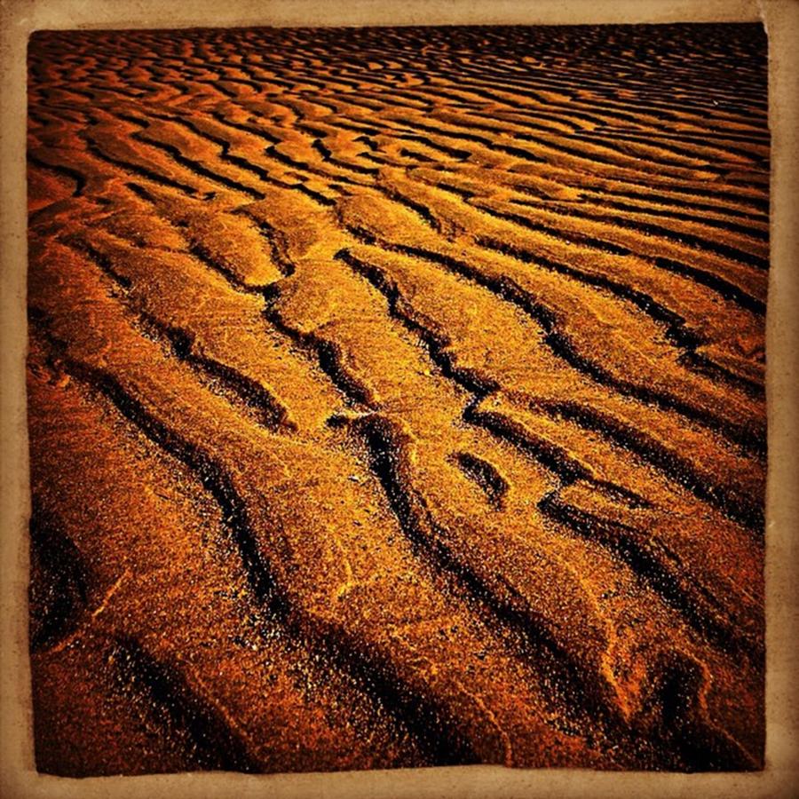 Nature Photograph - #sand #sahara #desert #sea #water by Sam Stratton