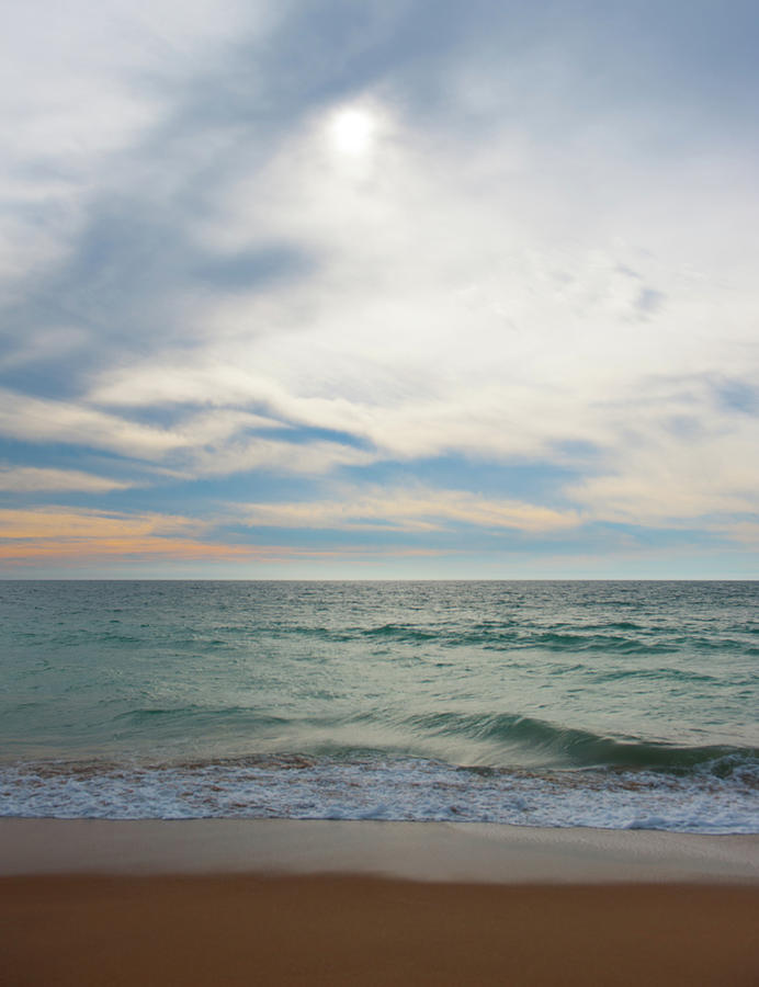 Sand, Sea and Sky Photograph by Helen Jackson